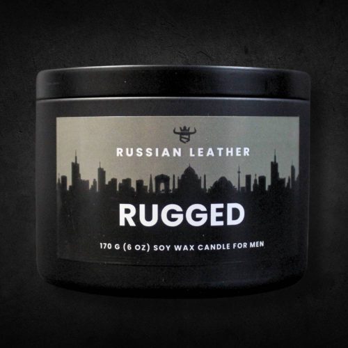 Russian Leather Scented Candles For Men