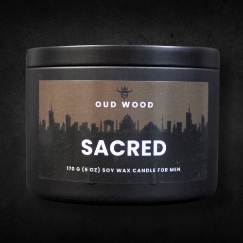 Oud Wood Scented Candles For Men