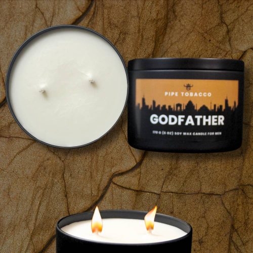 "Godfather" Pipe Tobacco Scented Candles For Men