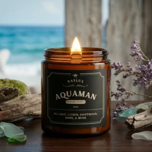 3 Aquaman Scented Candle