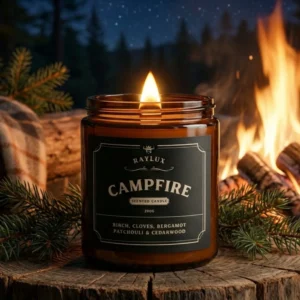 4 Campfire Scented Candle