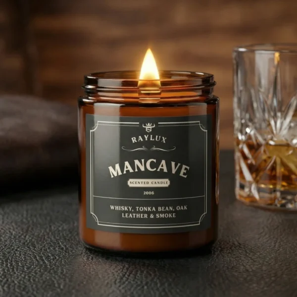 Man cave Scented Candle